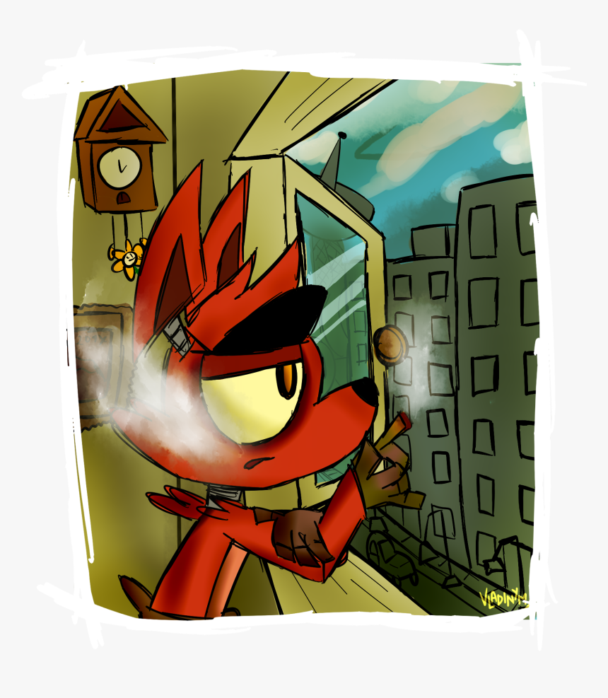Blow The Smoke Right Through The Window - Cartoon, HD Png Download, Free Download