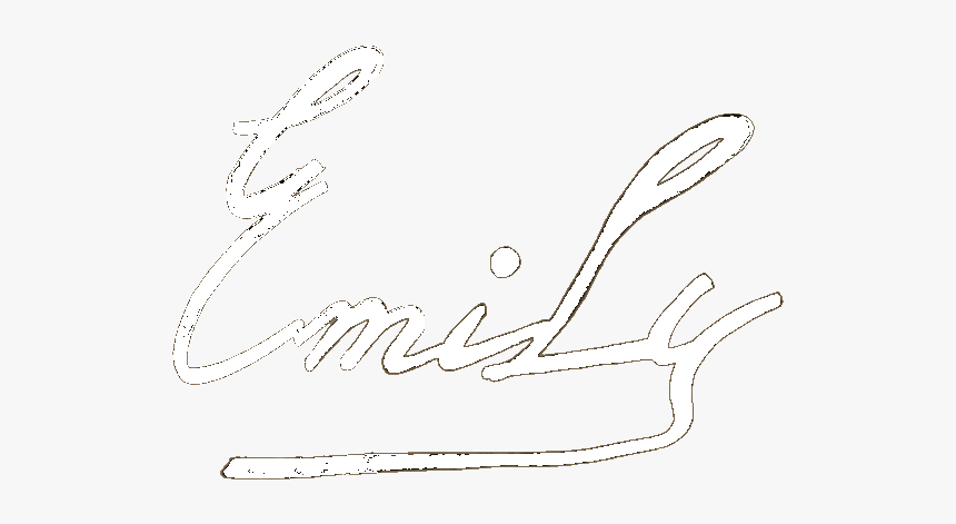 Emily - Line Art, HD Png Download, Free Download