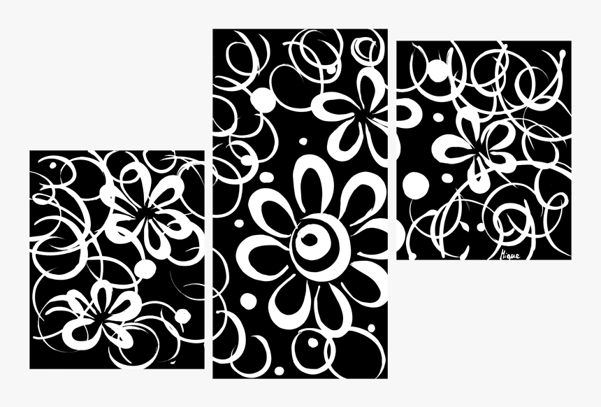 Black And White Paintings, HD Png Download, Free Download