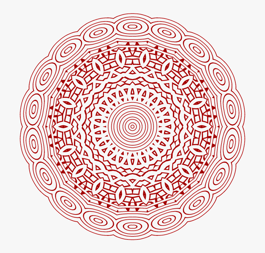 Mandala Pattern Round Free Photo - Ethnic Circle Design Png, Transparent Png, Free Download