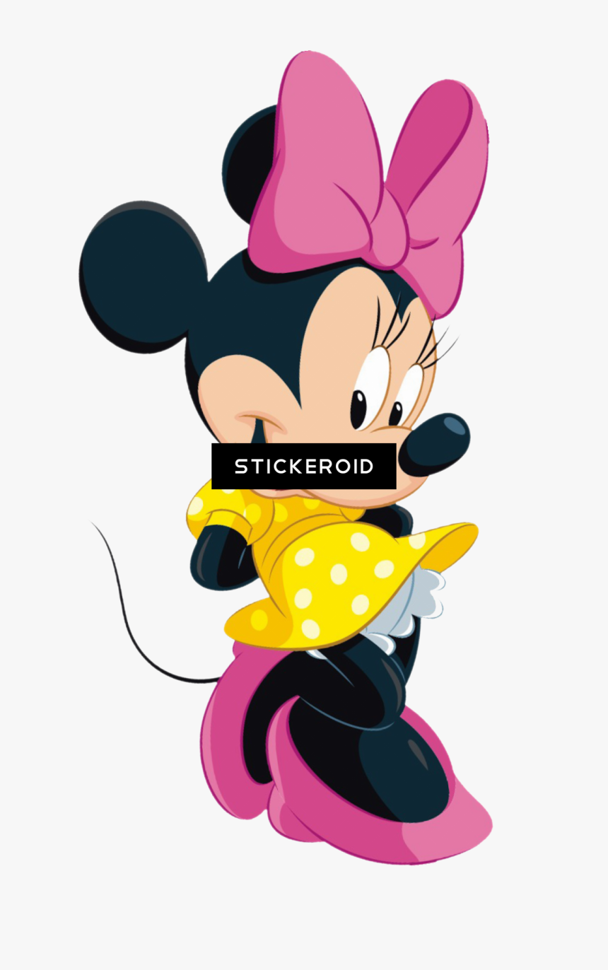 Minnie Mouse Big Eyelashes , Png Download - Mickey Mouse Png Hd, Transparent Png, Free Download