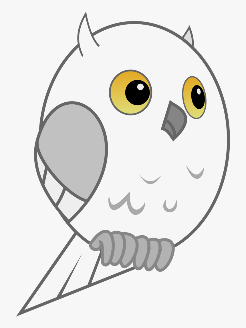 Owls Clipart Snowy Owl - Cute Snowy Owl Clipart, HD Png Download, Free Download