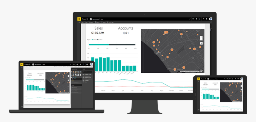 Power Bi Esri Arcgis, HD Png Download, Free Download