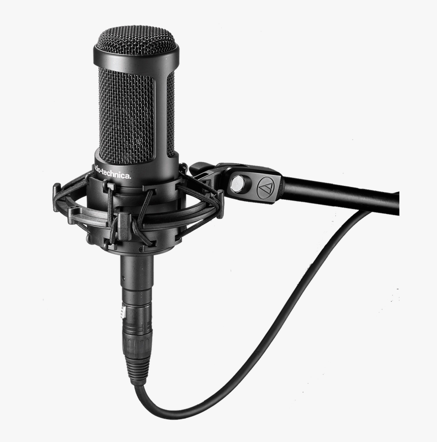 Microfonos De Radio Png - Audio Technica Microphone At2035, Transparent Png, Free Download