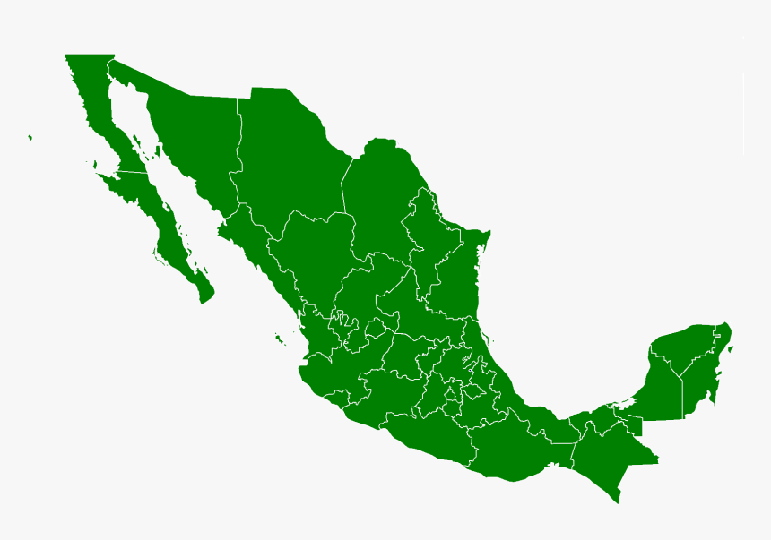 Pristateswoninmexico - Mexico Map High Resolution, HD Png Download, Free Download