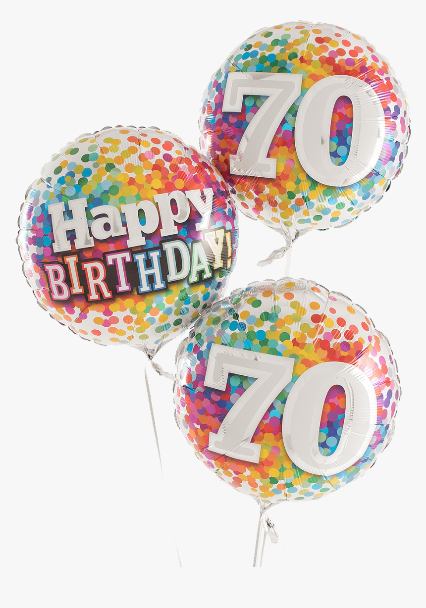 Home, Furniture & Diy Party Supplies 70th Birthday - 70 Birthday Balloon Png, Transparent Png, Free Download