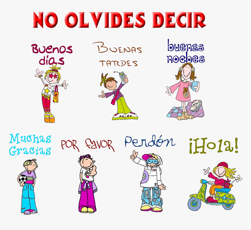 Modales Y Buenas Costumbres, HD Png Download, Free Download