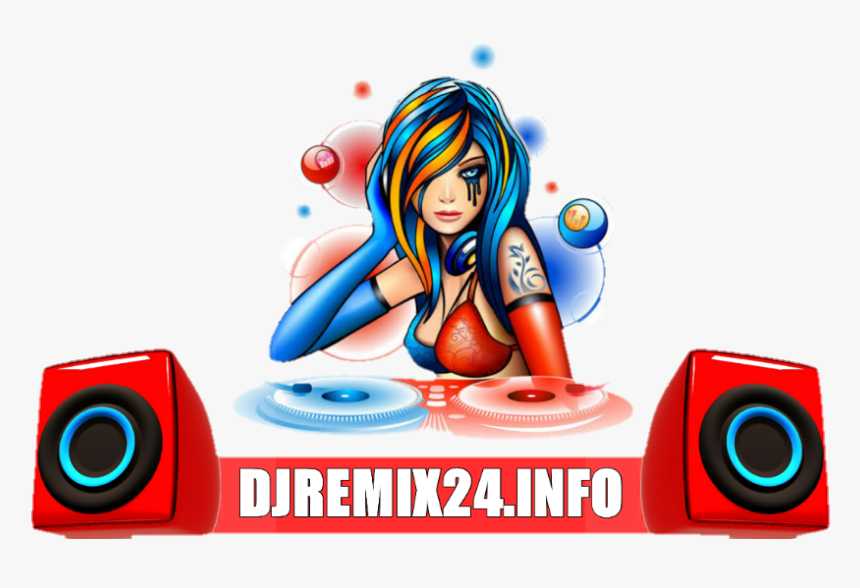 Cartoon Sexy Woman Dj, HD Png Download, Free Download