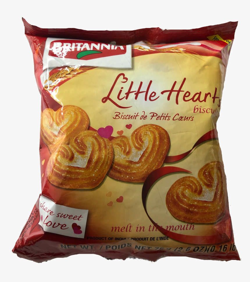 Little Hearts - Britannia Little Hearts Biscuits 75g, HD Png Download, Free Download