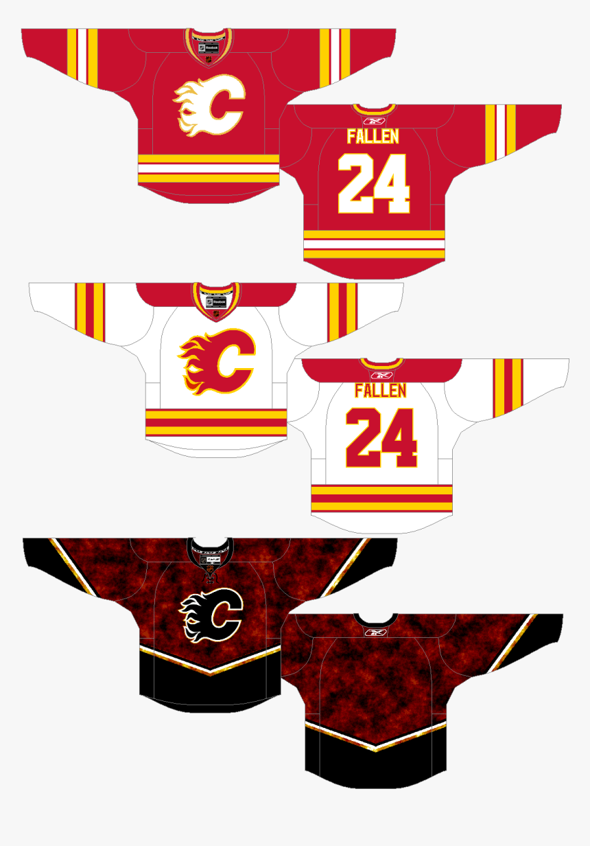 Calgary Flames New Uniform, HD Png Download, Free Download