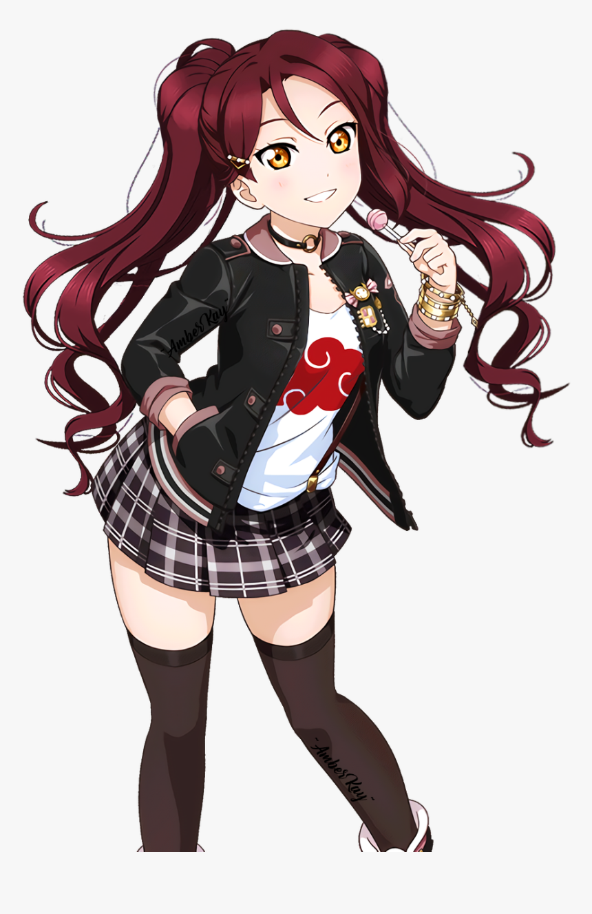 Onlynozi Requested I Take Unidolized Punk Rock Riko - Ddlc Natsuki, HD Png Download, Free Download