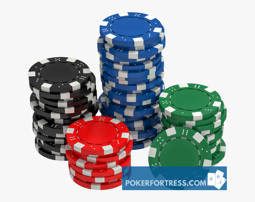 4 Colors Of Poker Chips - Poker, HD Png Download, Free Download