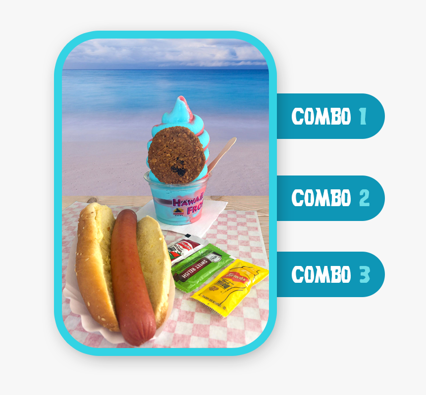 Combos Img Updated - Chicago-style Hot Dog, HD Png Download, Free Download