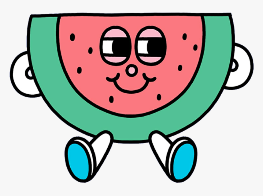 #watermelon #fruit #mochi #kawaii #cute #softbot #png, Transparent Png, Free Download