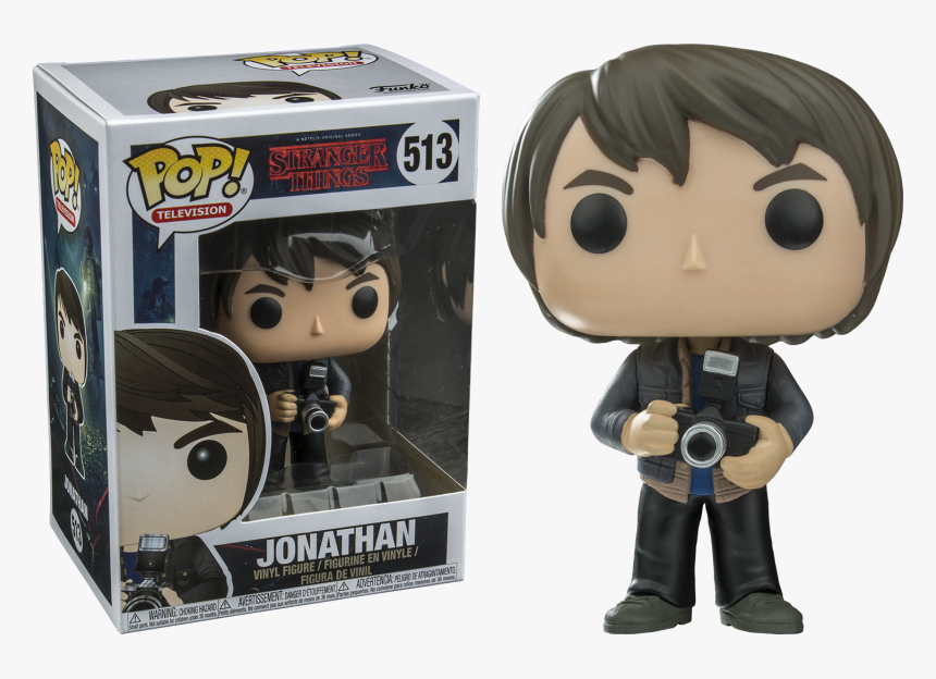 Jonathan Byers Funko Pop - Stranger Things Hopper Pop Vinyl, HD Png Download, Free Download