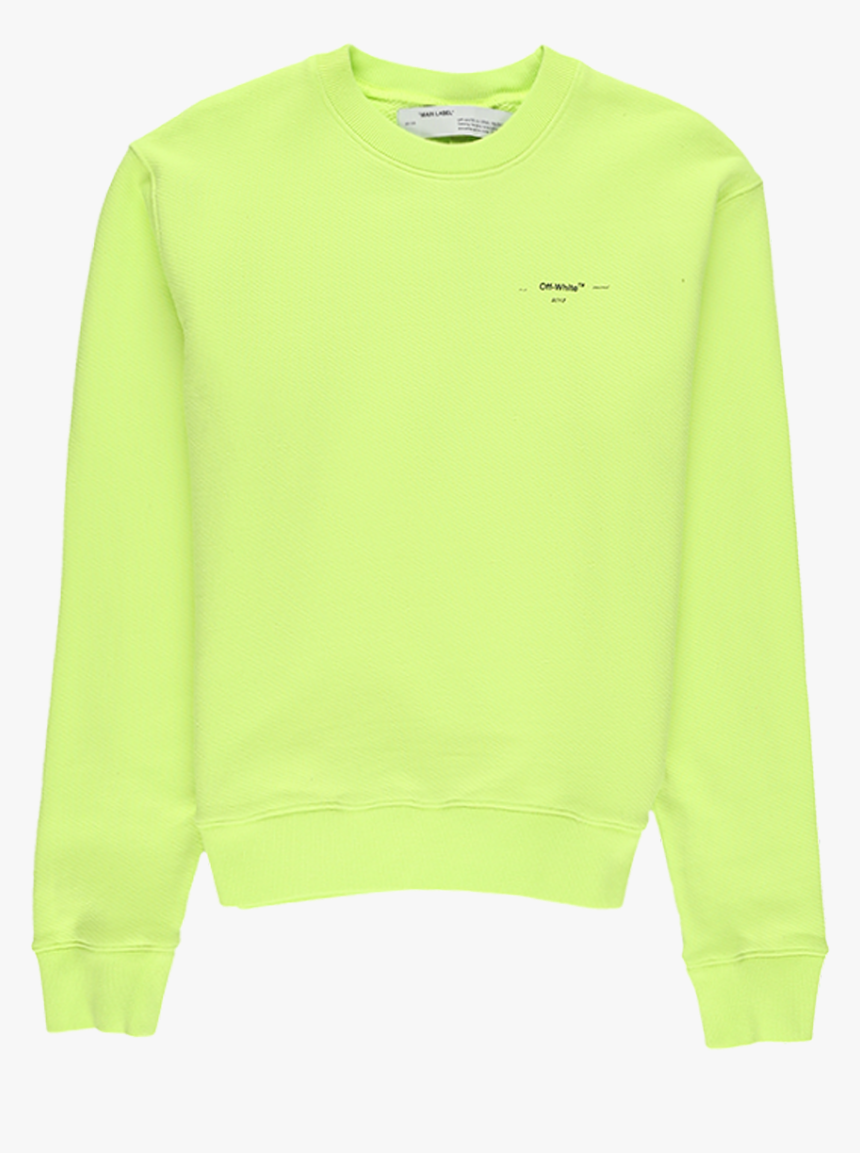 Off-white Arrow Logo Slim Crewneck - Sweater, HD Png Download, Free Download