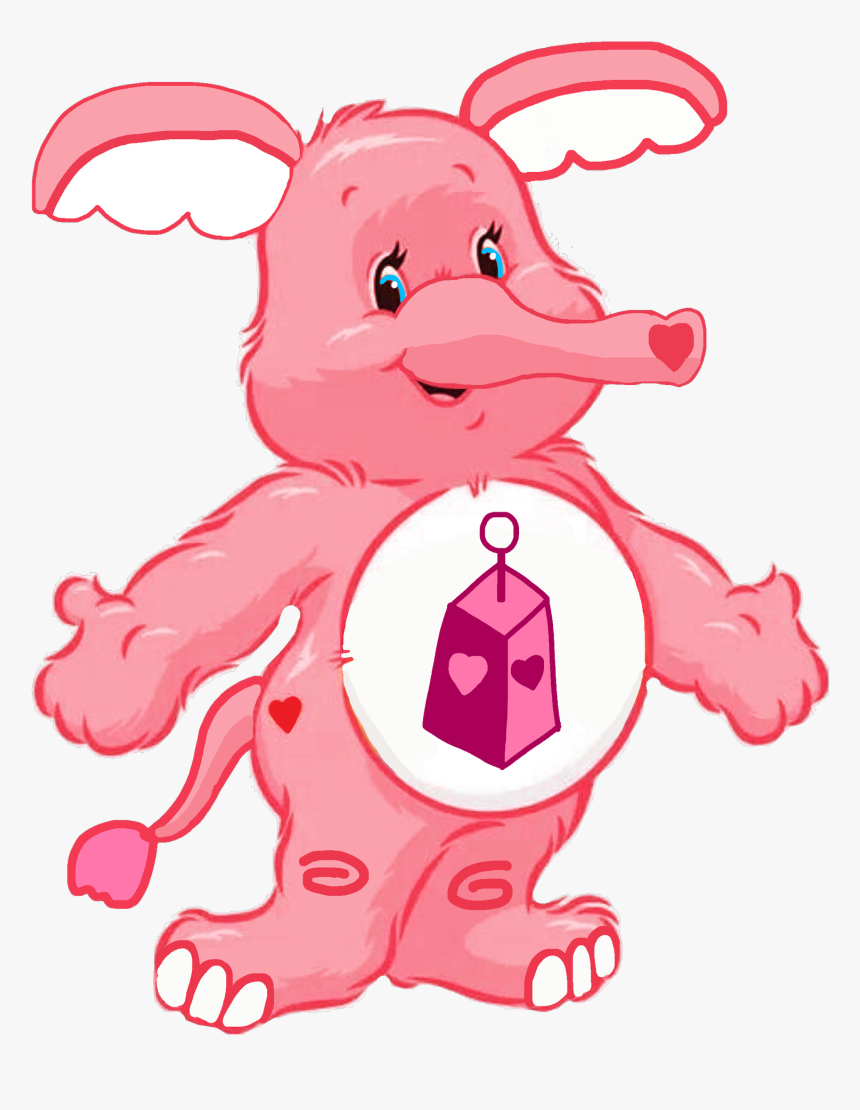 Lotsa Heart Elephant Png - Care Bears Lotsa Heart Elephant, Transparent Png, Free Download