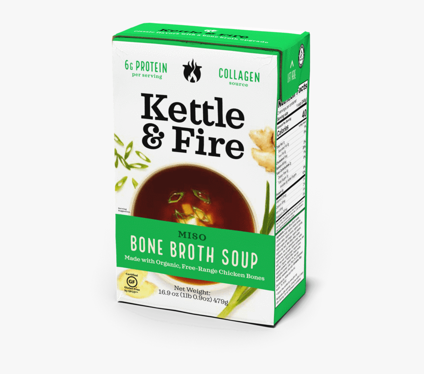 Miso Soup Soups Kettle & Fire - Kettle And Fire Tomato Soup, HD Png Download, Free Download