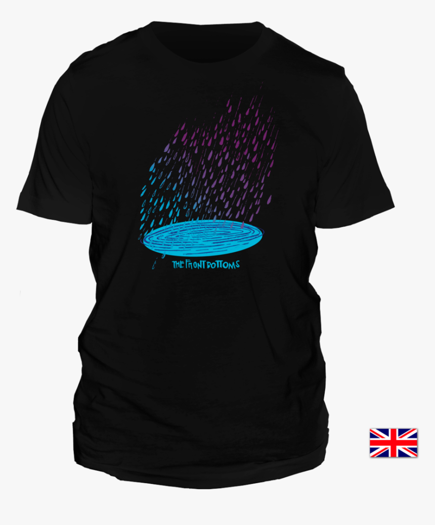 Puddle Shirt [ T-shirt ] - Front Bottoms Black Shirt, HD Png Download, Free Download