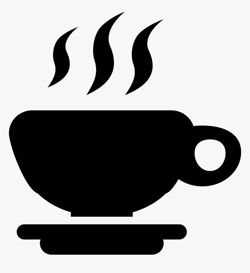 Font Coffee - Coffee Cup Silhouette Png, Transparent Png, Free Download