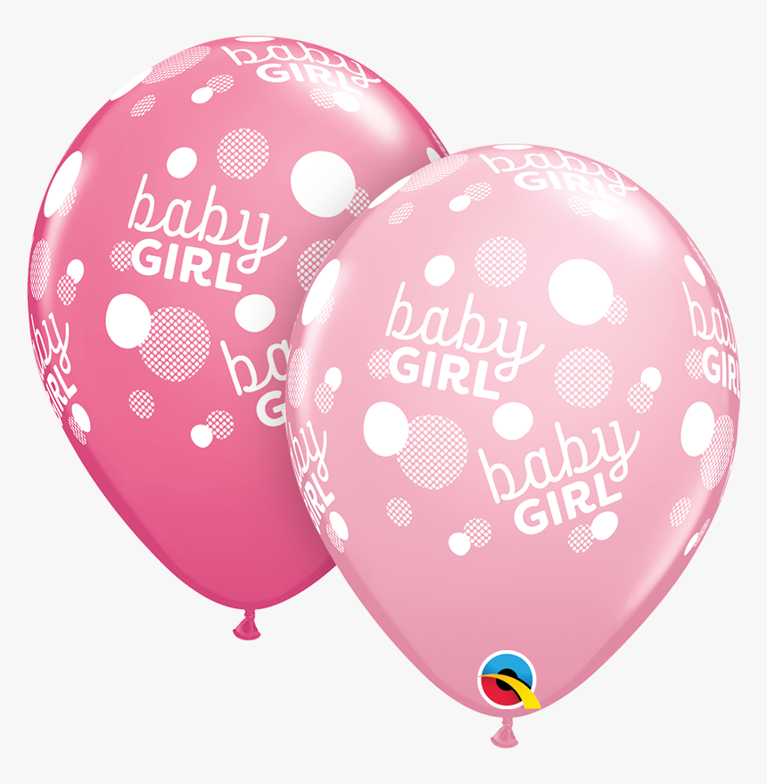 Balloons Baby Girl, HD Png Download, Free Download