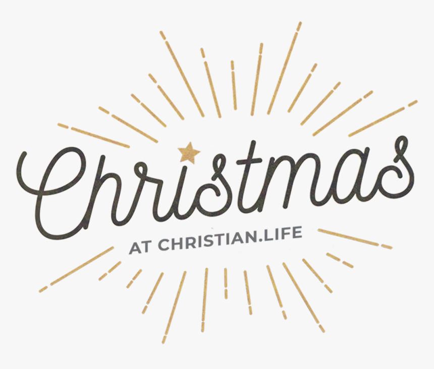 Christmas At Christian Life - Calligraphy, HD Png Download, Free Download