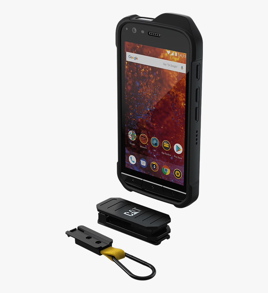 Clip Stand Cell Phone - Cat S41 Phone Case, HD Png Download, Free Download