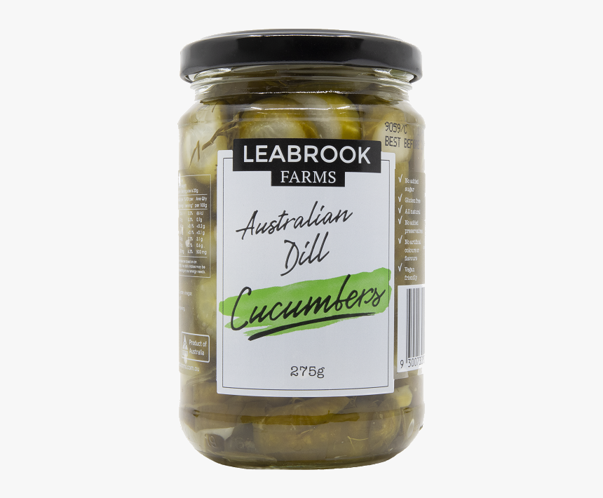 Leabrook Farms Dill Cucumbers - Gherkin, HD Png Download, Free Download