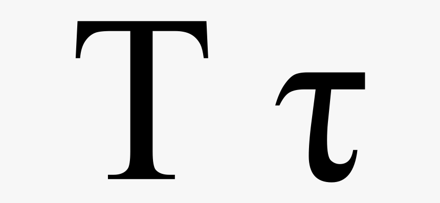 Greek Tau - Capital Tau, HD Png Download, Free Download