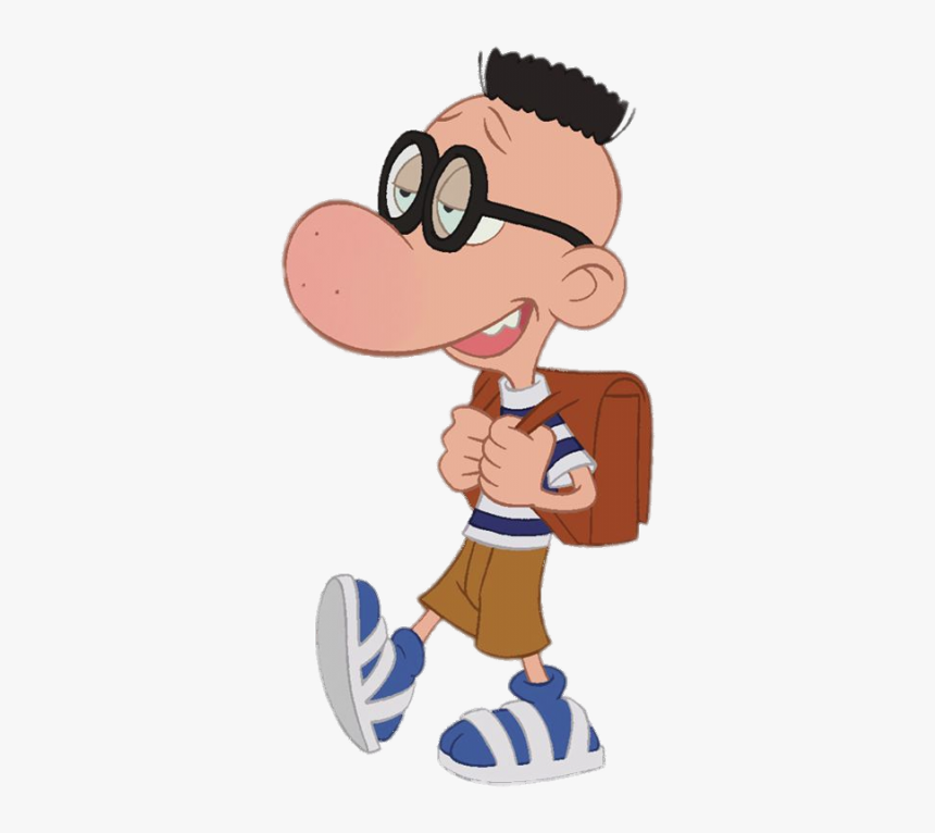 Titeuf Character Manu With Backpack - Manu Titeuf, HD Png Download, Free Download