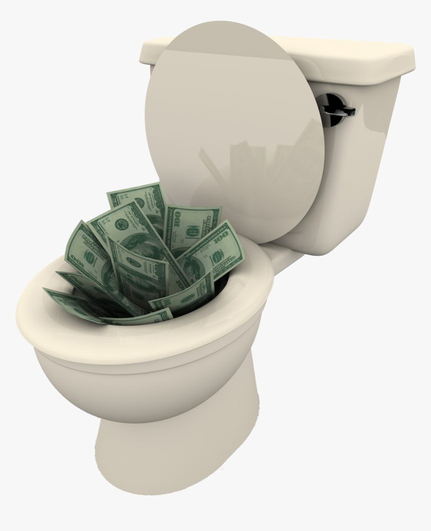 Toilet Seat , Png Download - Money Down Toilet Transparent, Png Download, Free Download