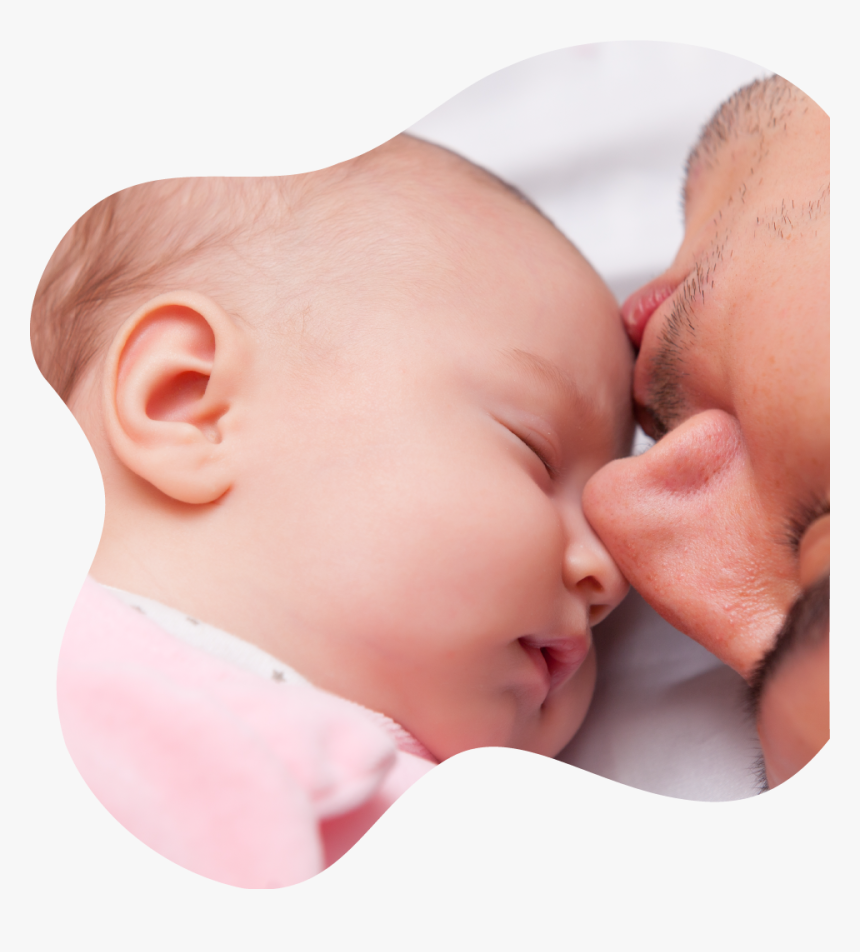 The Baby Academy - Dad With Newly Born Baby, HD Png Download, Free Download