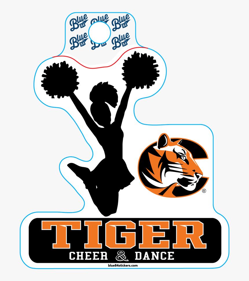 Cheerleading Silhouette, HD Png Download, Free Download