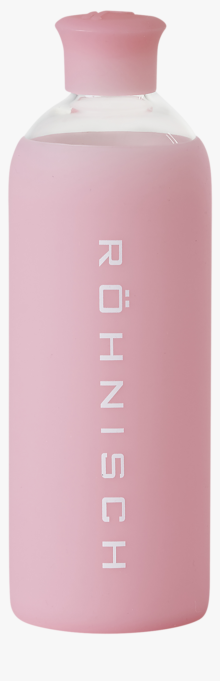 Glass Water Bottle, Röh Pink Light - Plastic Bottle, HD Png Download, Free Download