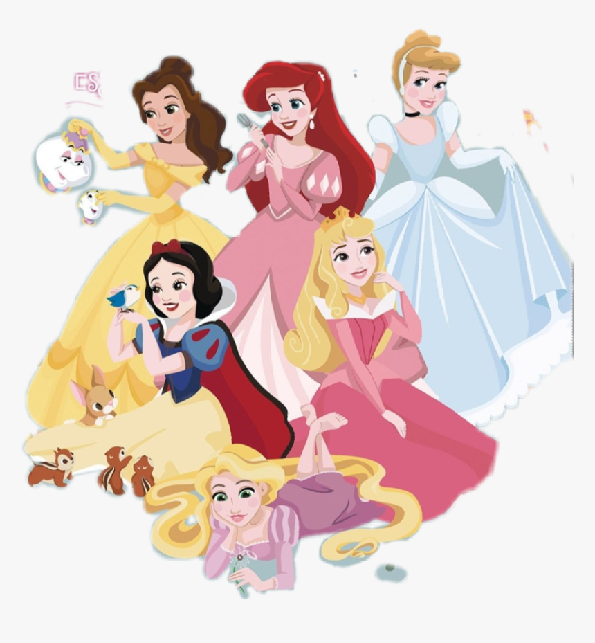 #disney #princess #disneyprincess #cinderella #belle - Disney Princess Hallmark Birthday Card, HD Png Download, Free Download