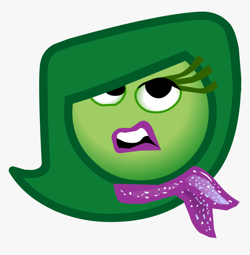 Transparent Inside Out Clipart - Inside Out Disgust Emoji, HD Png Download, Free Download