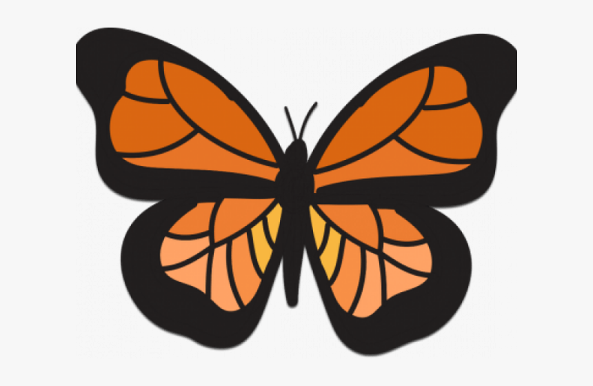 Monarch Butterfly Clipart Orange Free Clip Art Stock - Orange Things Clip Art, HD Png Download, Free Download