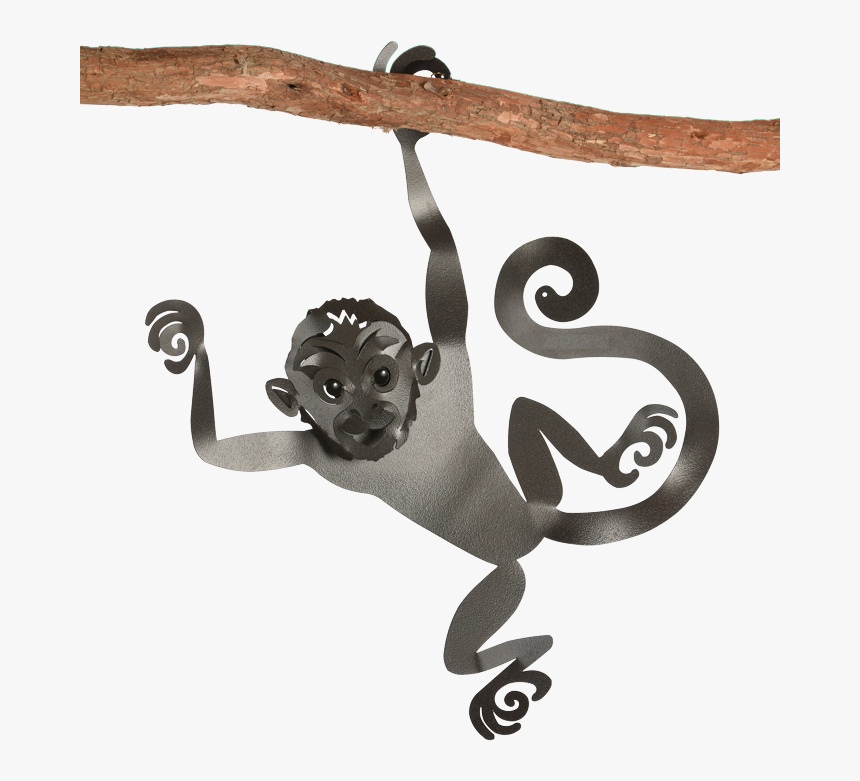 Buy Set Of 3 Hanging Monkeys - Illustration, HD Png Download, Free Download