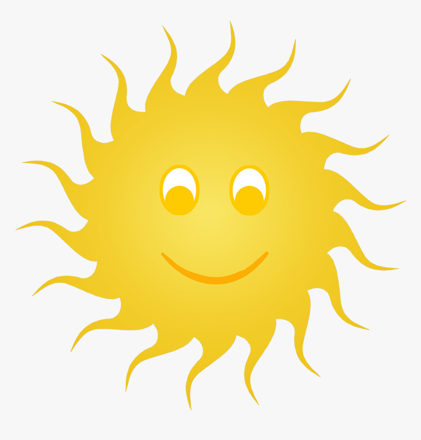 Sun Clip Art Smiling - Smiley, HD Png Download, Free Download