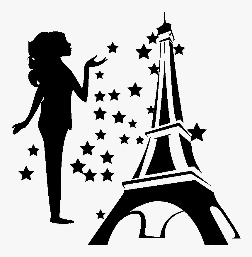Simple Eiffel Tower Sketch, HD Png Download, Free Download