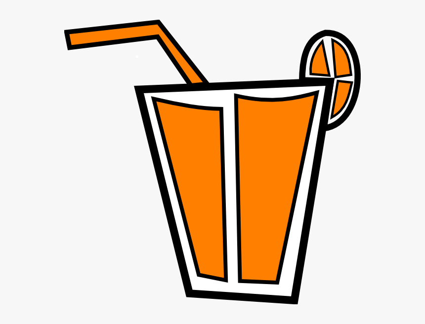 Orange Smoothie Clipart, HD Png Download, Free Download