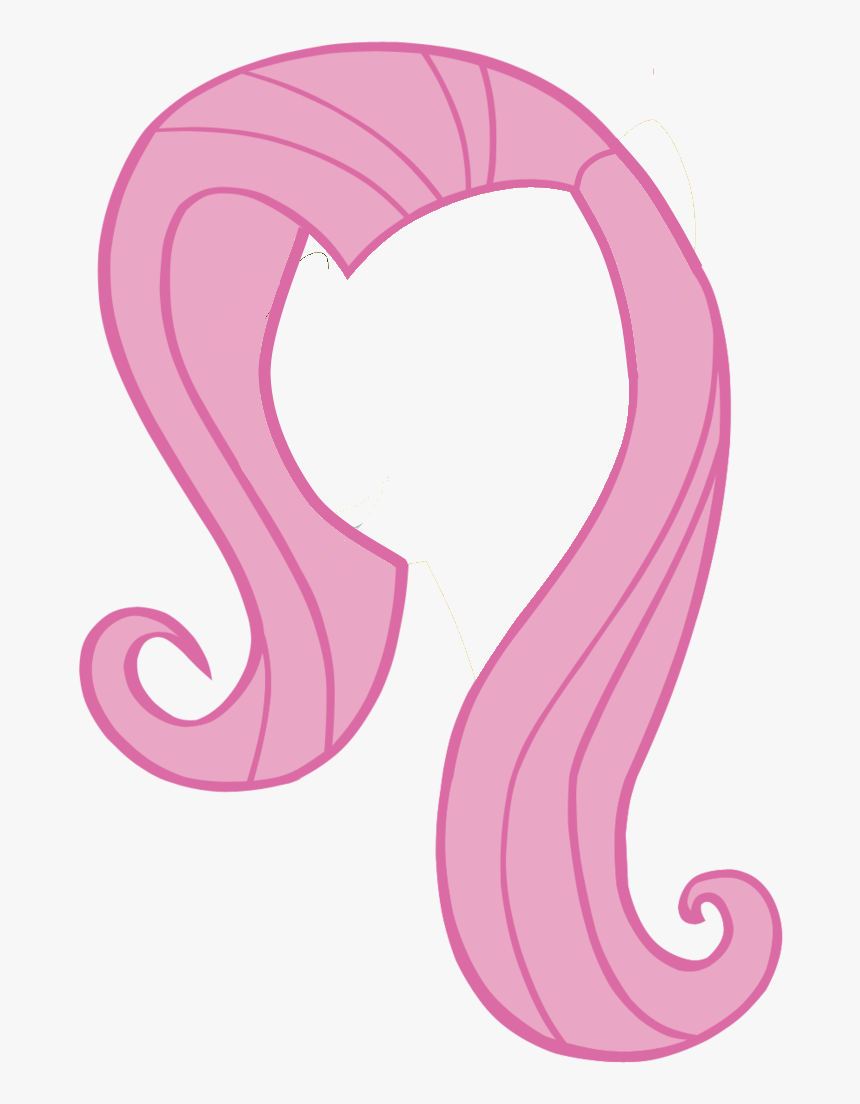 Fluttershy Hair Vector - Fluttershy Vector, HD Png Download, Free Download