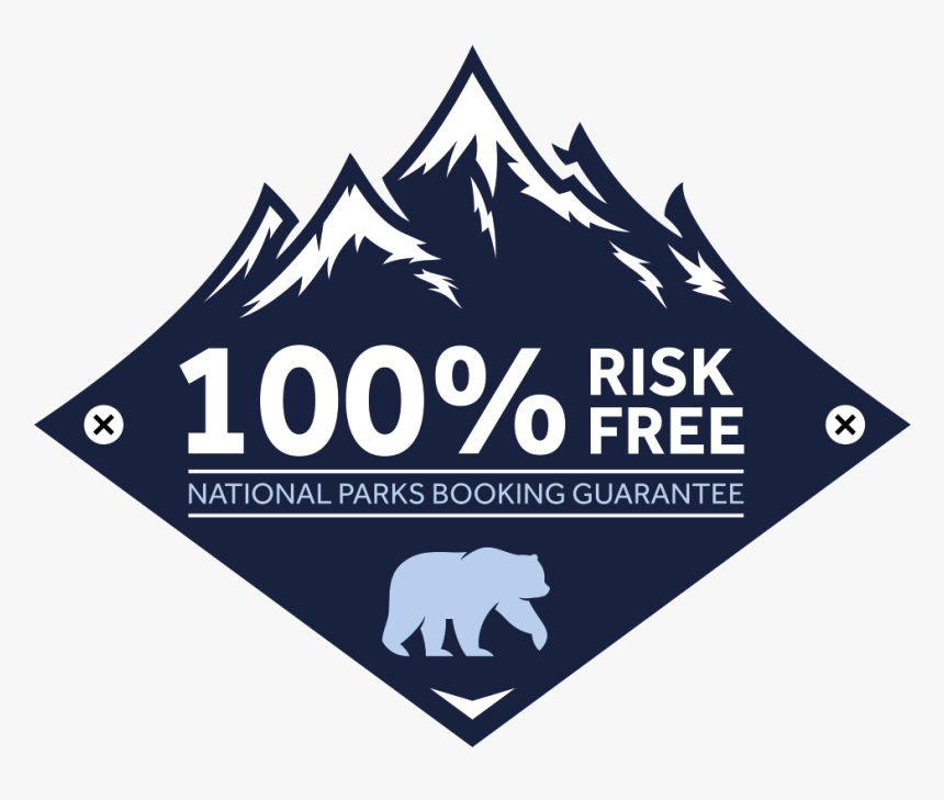 100% Risk Free National Parks Booking Guarantee - Mountain Outdoor Adventure Logo, HD Png Download, Free Download