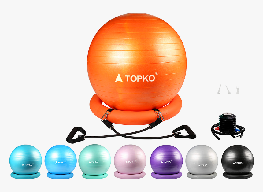 Yoga Ball With Base - Sphere, HD Png Download, Free Download