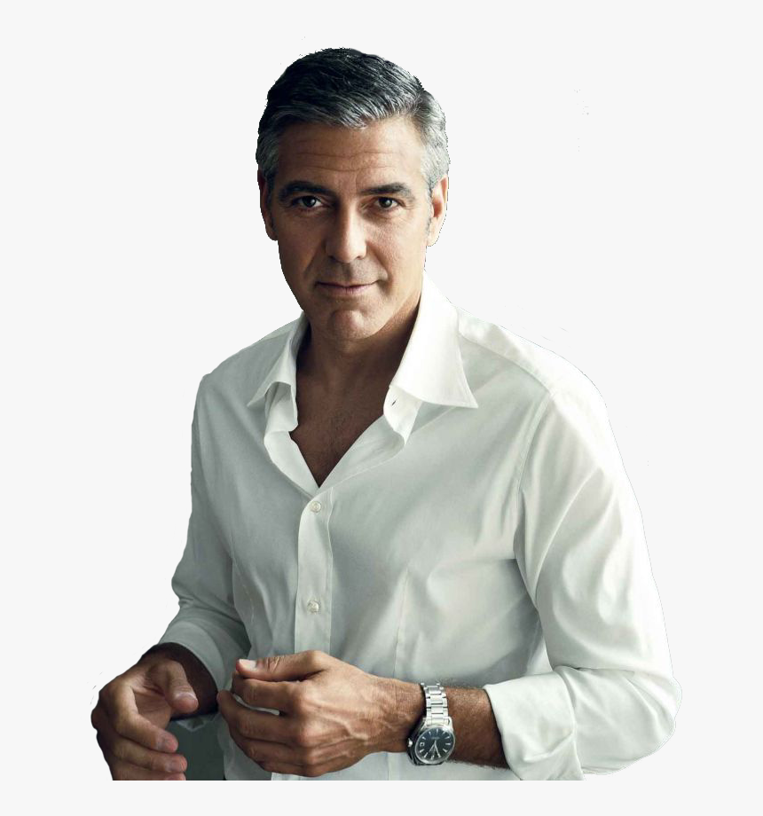 George Clooney Doing Yoga, HD Png Download, Free Download