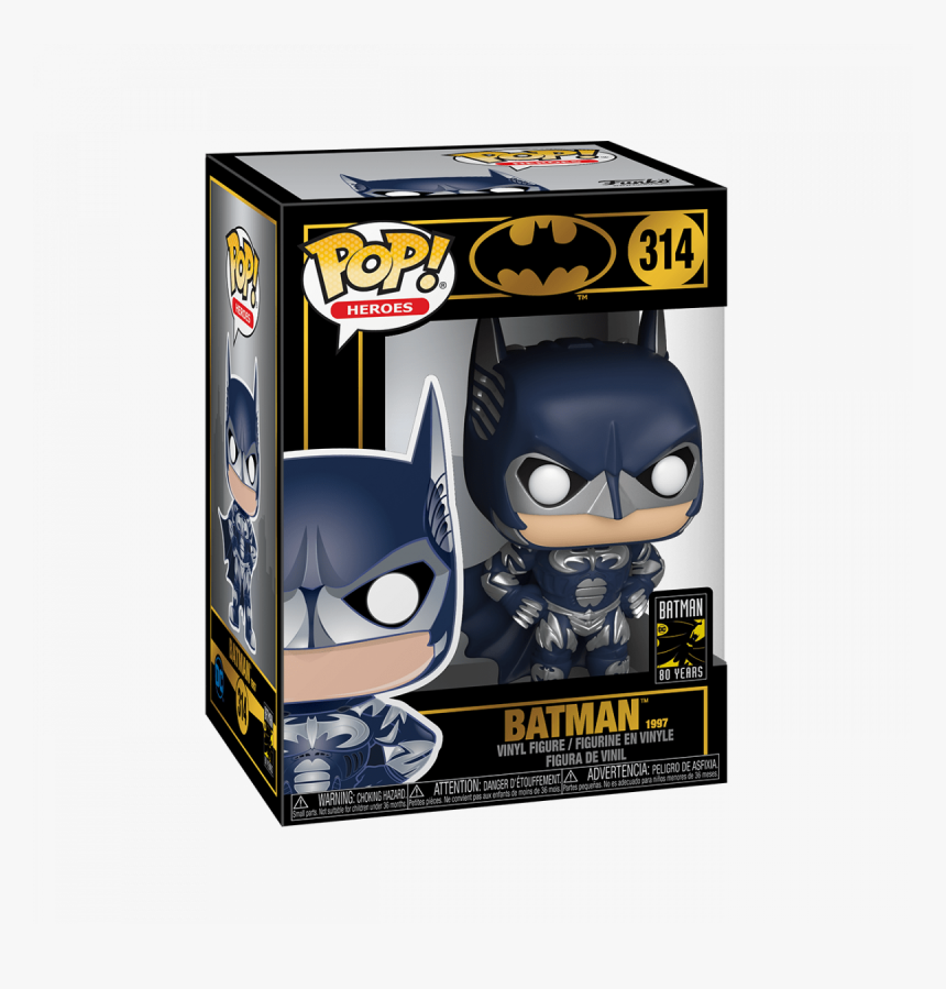 Funko Pop Heroes Batman 80th Batman 1997, HD Png Download, Free Download