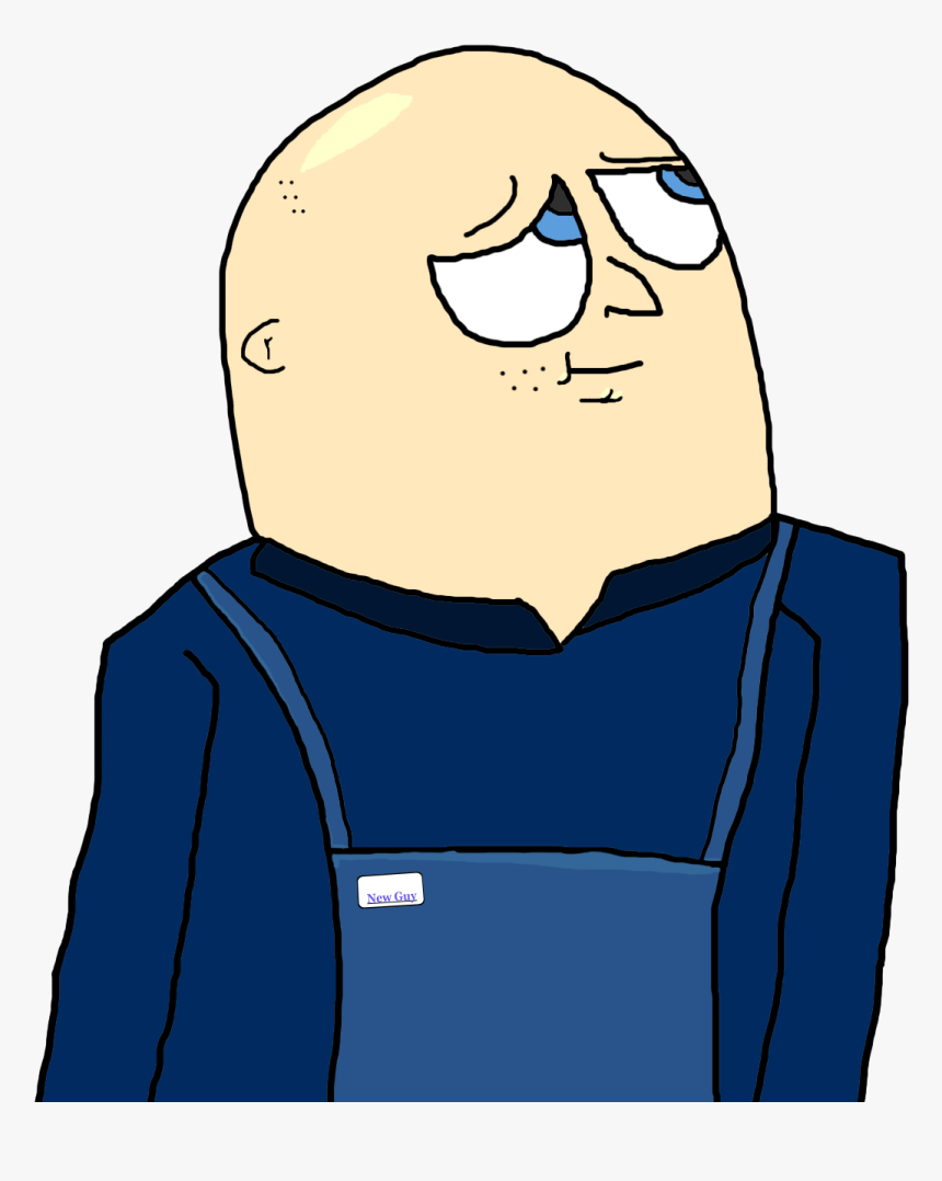 New Guy - Cartoon, HD Png Download, Free Download