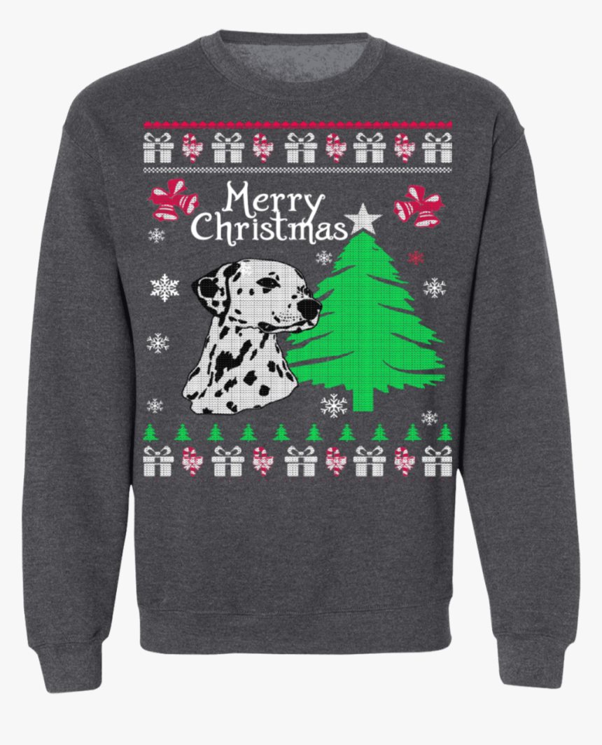 Dalmation Ugly Christmas Sweater - Sweater, HD Png Download, Free Download