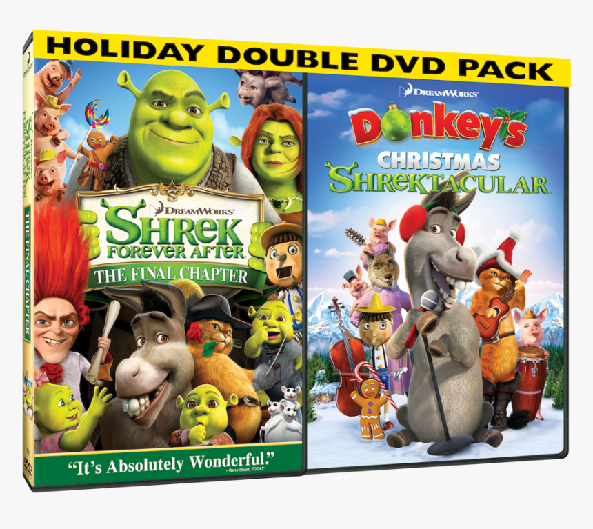 Shrek Forever After And Toy Story 3 , Png Download - Shrek Zvonec A Konec Dvd, Transparent Png, Free Download