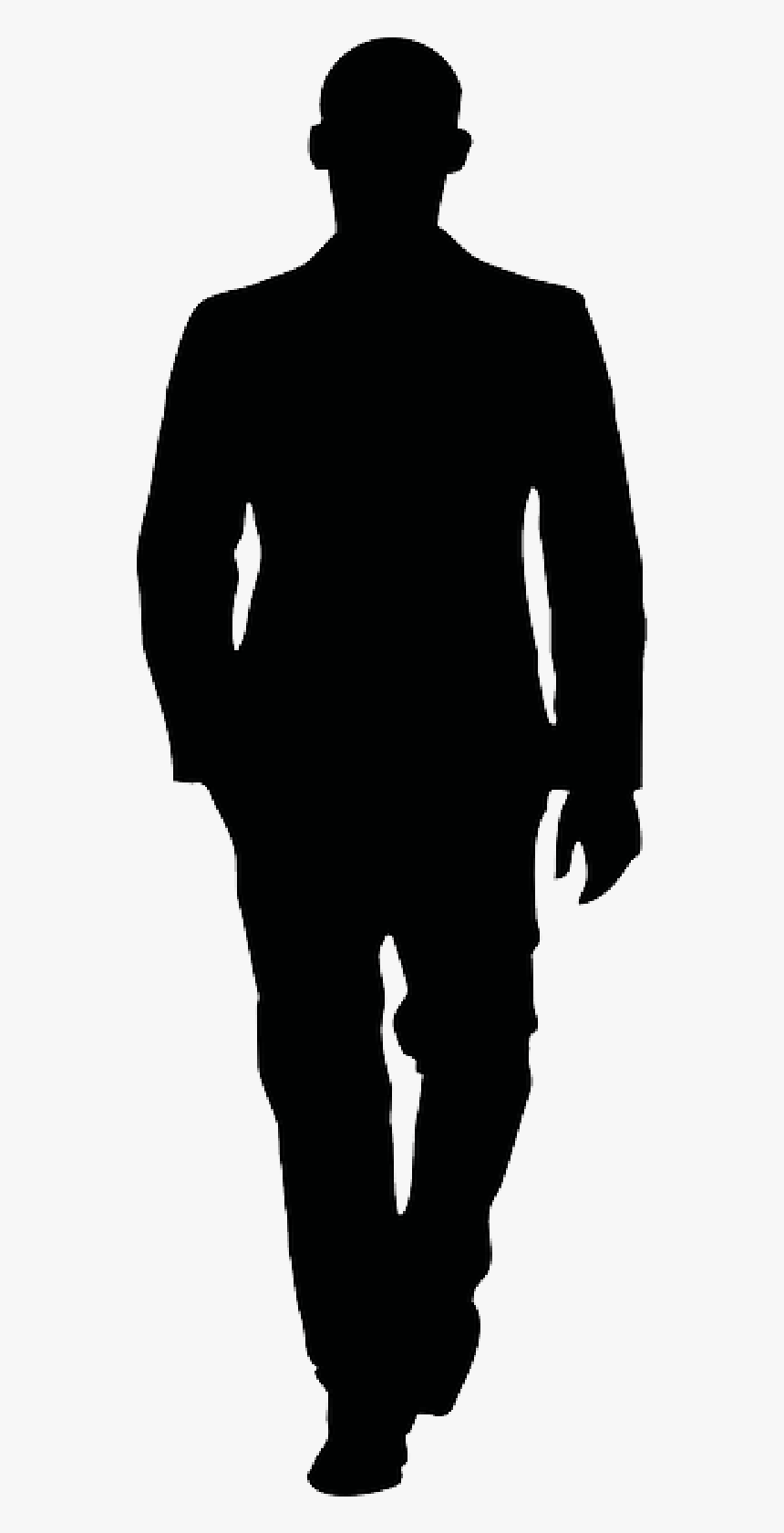 Walking, Man, Male, Figure, Sportive, Silhouette - Transparent Background Man Silhouette Png, Png Download, Free Download